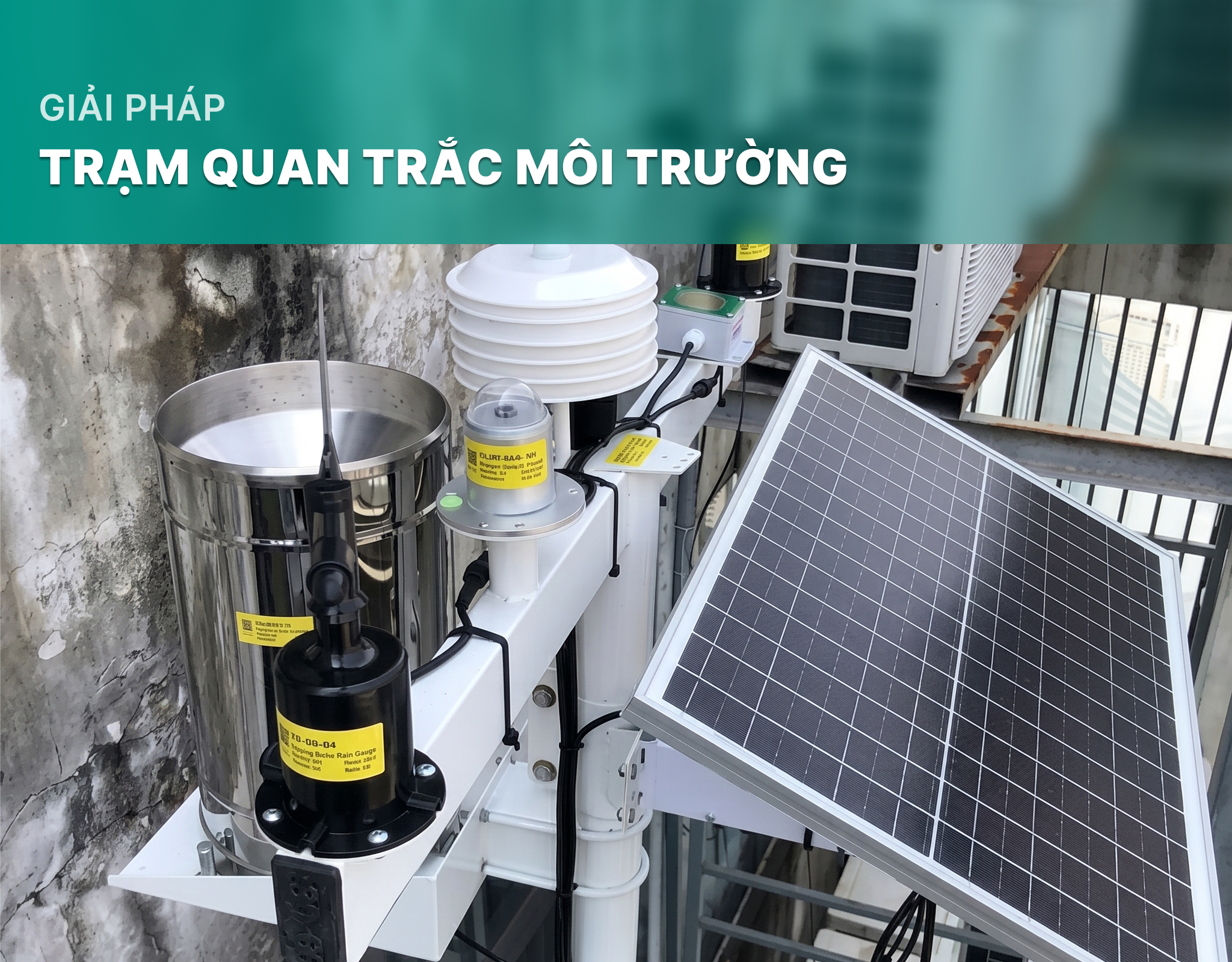  Giải pháp trạm quan trắc môi trường 