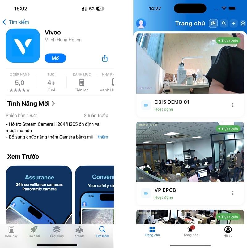 Vivoo ODM - Home WiFi Camera 3MP VVC-C3I5