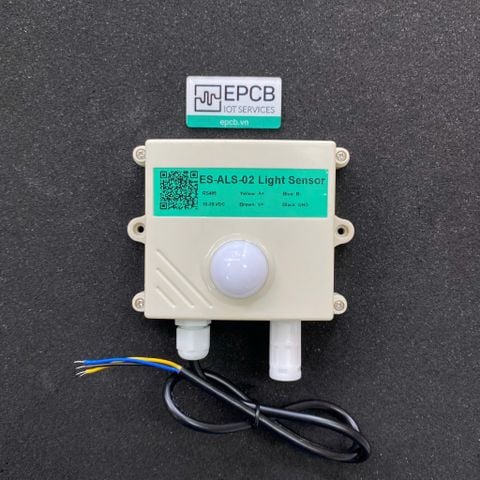 Cảm biến ánh sáng công nghiệp ES-ALS-02 RS485 Modbus RTU (0 - 200.000 Lux)