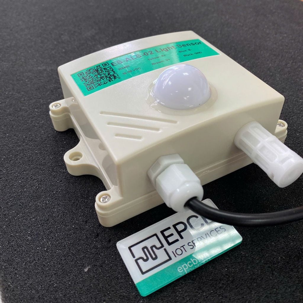 Cảm biến ánh sáng công nghiệp ES-ALS-02 RS485 Modbus RTU (0 - 200.000 Lux)