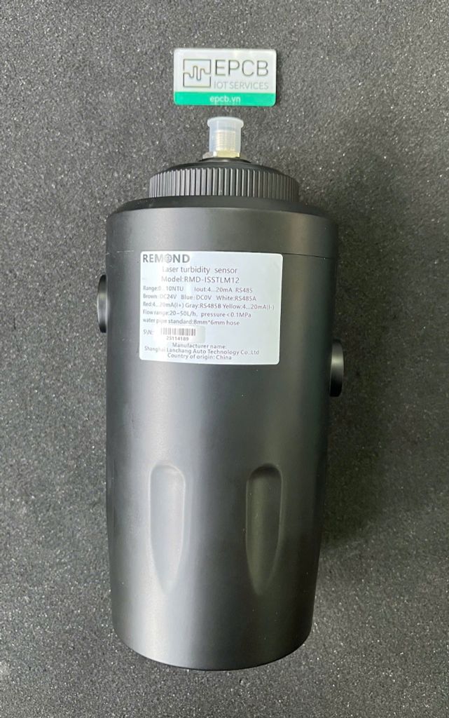 Cảm biến đầu dò đo độ đục nước ES-TUR-WT-01 (RS485 & 4-20mA)