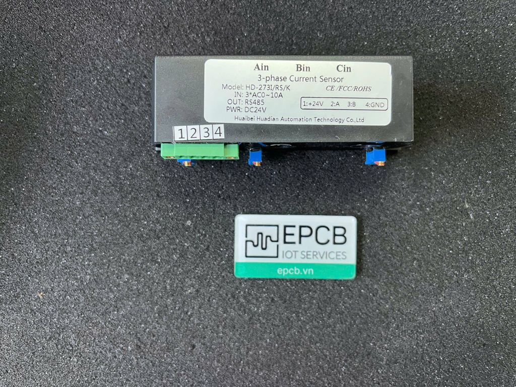 Cảm biến dòng điện động cơ servo 3 pha HD - 273I/RS/K