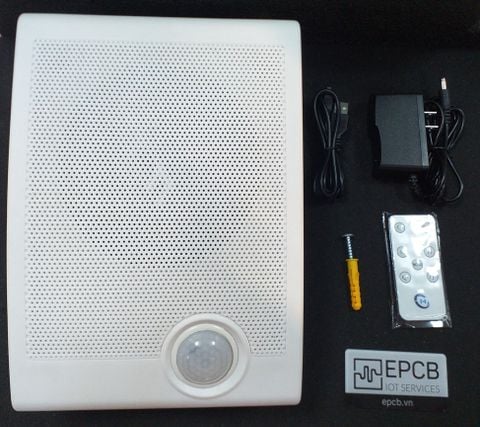 Loa nhắc nhở hồng ngoại bằng giọng nói hướng dẫn ga tàu, công trường ED-JRB-205