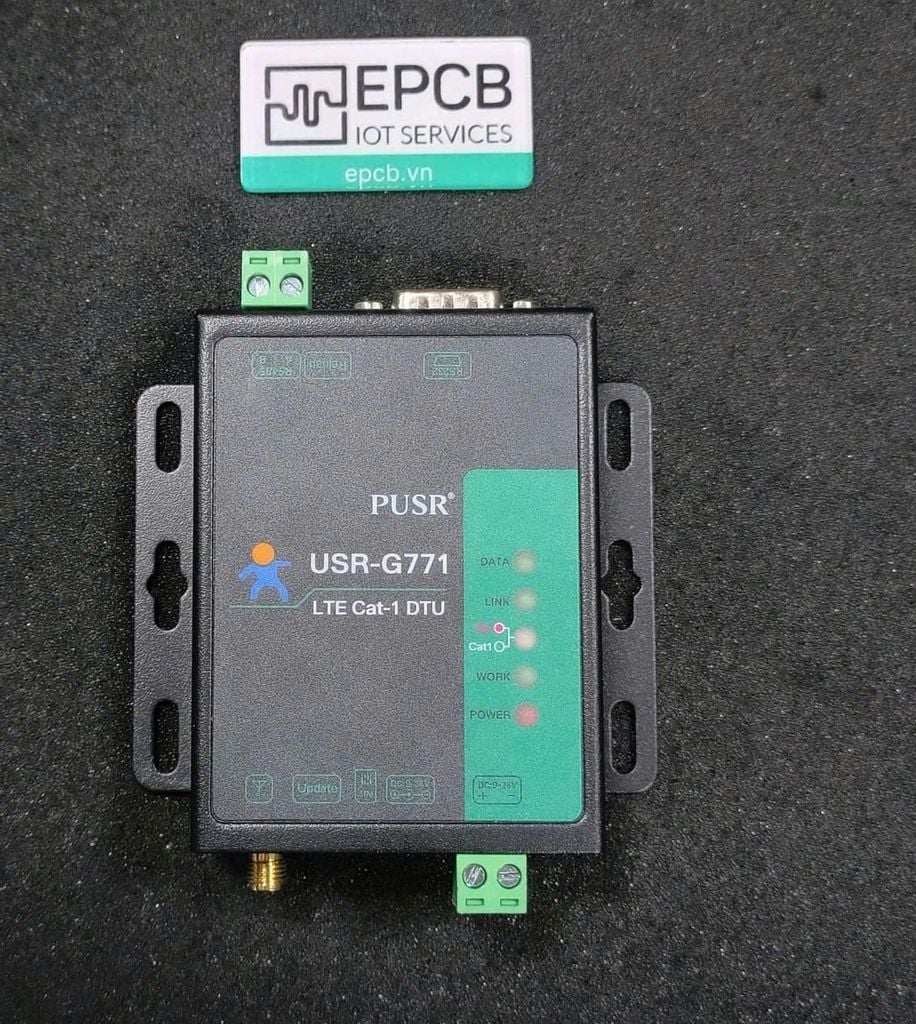 Bộ chuyển đổi RS485/232 sang mạng 4G LTE USR-G771-E