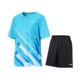  Bộ quần áo cầu lông, Pickleball, bóng bàn Nam và Nữ Li-Ning P-AATU048-3V 