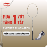  [ DEAL HOT ] Khung Vợt Cầu Lông Li-Ning Black-Iron - Pale Gold P-AYPT471-4E Tặng 01 Tất 