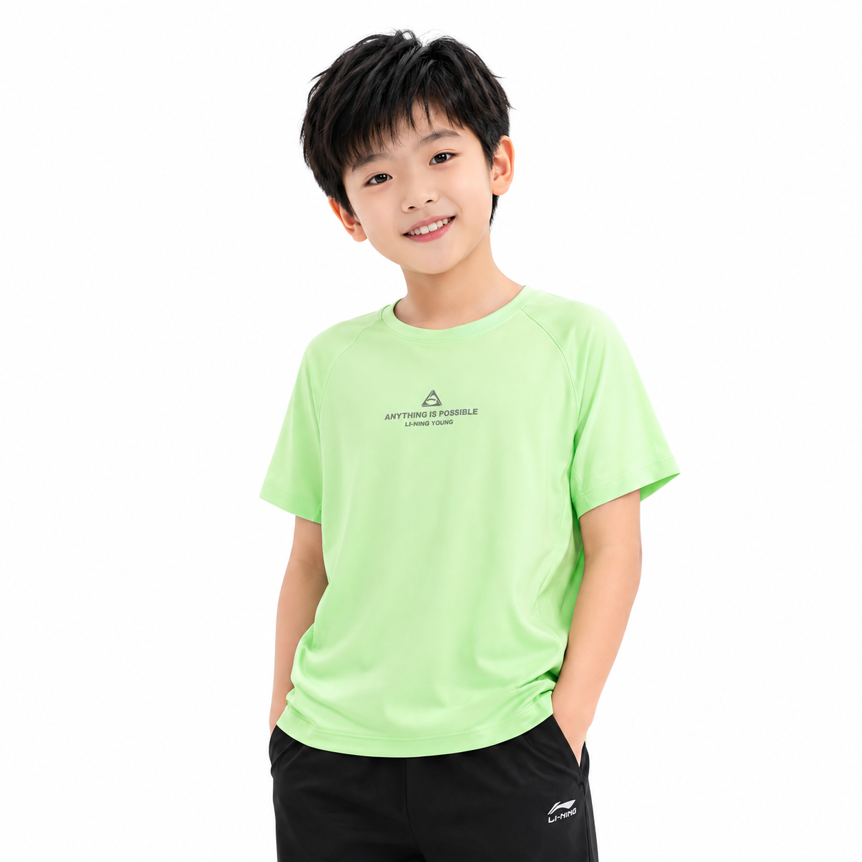  Áo T-shirt Bé Trai Li-Ning YTSV063-3V 