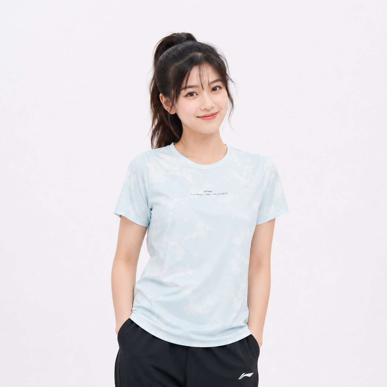  Áo T-shirt Nữ Li-ning ATSW146-4V 