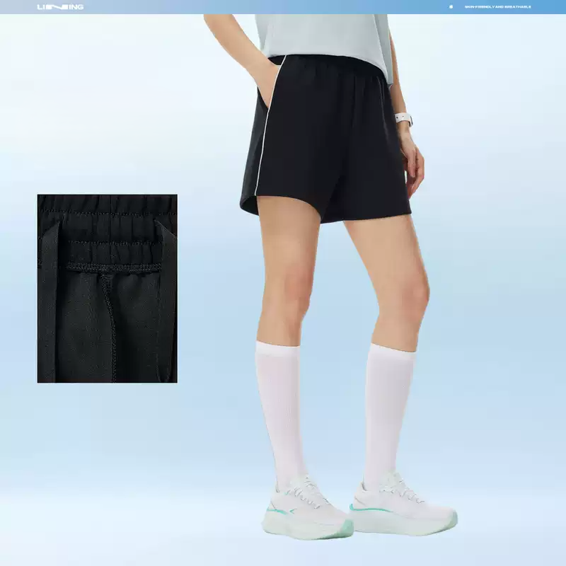  Quần short chun Nữ Li-Ning AKSW326-2V 