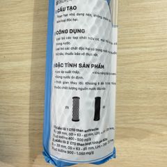 [RẺ VÔ ĐỊCH] LÕI LỌC NƯỚC 123 ĐẠI VIỆT PP-CTO-PP CHÍNH HÃNG L2 DÙNG CHO MÁY LỌC NƯỚC DAIKIOSAN, MAKANO, KASUTO, TAKASA