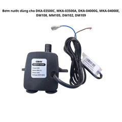 Bơm nước dùng cho DKA-03500C, MKA-03500A, DKA-04000G, MKA-04000E, DM108, MM105, DM102, DM109