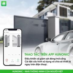 Công Tắc Cảm Ứng Cổng Tự Động Wifi Hunonic Gate