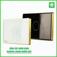 Công Tắc Chống Giật Bình Nóng Lạnh Thông Minh Hunonic Luxury