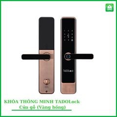 KHÓA THÔNG MINH TADOLock Cửa gỗ (Vàng hồng cổ điển)