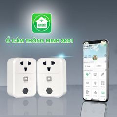 [Ổ cắm thông minh wifi Hunonic SK01] Wifi Điều khiển từ xa qua điện thoại