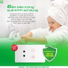 Ổ Cắm Máy Bơm Chống Giật An Toàn Hunonic SPS