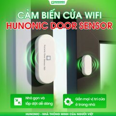 Cảm biến cửa Wifi Hunonic Door Sensor Thế Hệ Mới