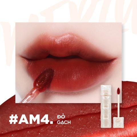 (New) Son Kem Lì Merzy Puffer Mellow Tint #AM4 Leather Bookmark