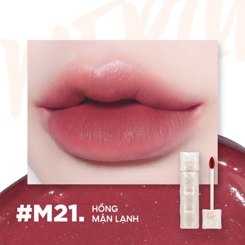(New) Son Kem Lì Merzy Puffer Mellow Tint #M21 Lilac Smoke