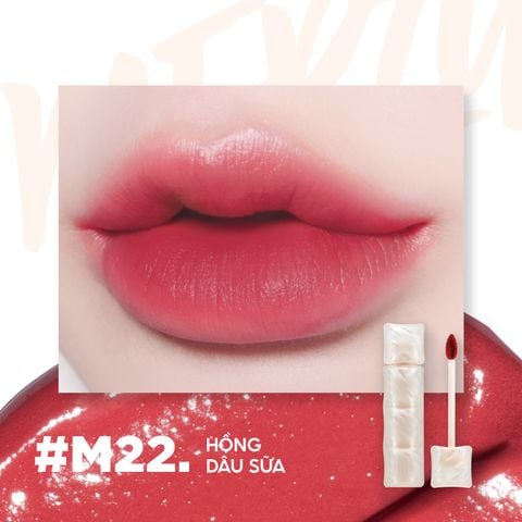 (New) Son Kem Lì Merzy Puffer Mellow Tint #M22 Bare Blossom