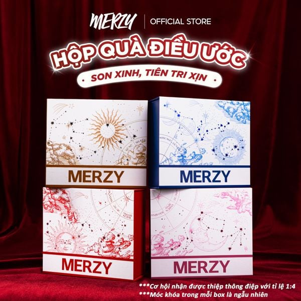 (New) Hộp Quà Điều Ước Merzy Holiday 25 PR BOX (Trọn Bộ 4 Box)