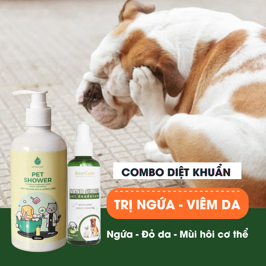 Combo diệt khuẩn thú cưng siêu hot 2026