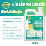 Beoncare Sữa tắm chó mèo cao cấp dạng Can 5L