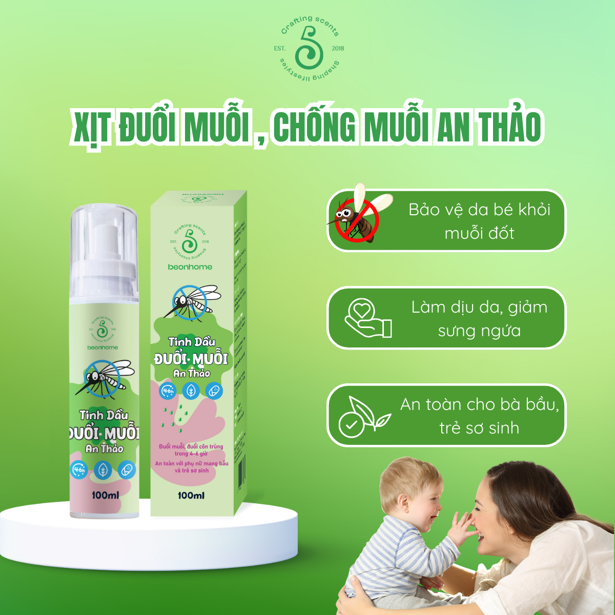 Tinh dầu đuổi muỗi An Thảo