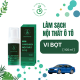 Vi bọt làm sạch nội thất ô tô