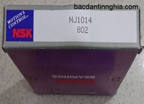 Bạc đạn vòng bi NJ1014 NSK 70x110x20