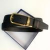 Dây lưng nam da bò vân Saffiano 3.0 cm khóa kim ALEX RC004AS