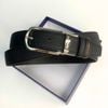 Dây lưng nam da bò vân Saffiano 3.0 cm khóa kim ALEX RC004BS