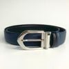 Dây lưng nam da bò xanh đen 3.4 cm mặt khóa thép không gỉ Richard RC071BX