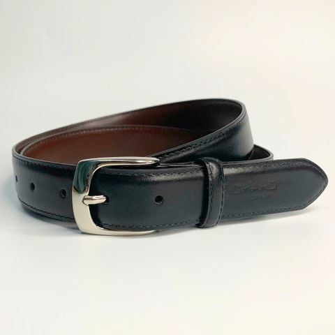 Dây lưng nam da bò 3.0 cm khóa kim Richard RC088BB