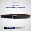 Dây lưng nam da bò 3.0 cm khóa kim Richard RC089BB