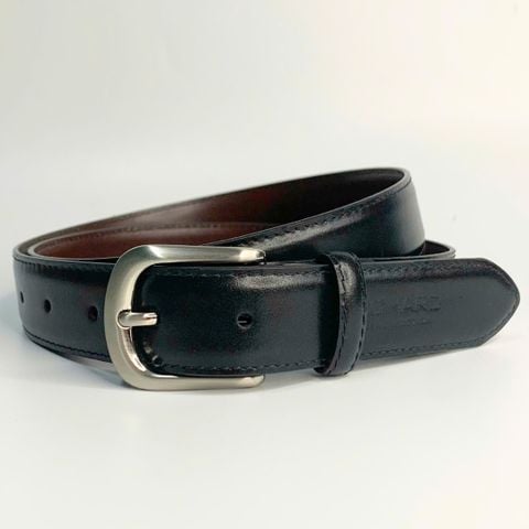 Dây lưng nam da bò 3.0 cm khóa kim Richard RC089BB