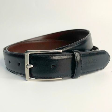 Dây lưng nam da bò 3.0 cm khóa kim Richard RC099BB