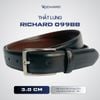 Dây lưng nam da bò 3.0 cm khóa kim Richard RC099BB