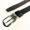 Dây lưng nam da bò vân Saffiano 3.0 cm mặt khóa thép không gỉ RC110BS