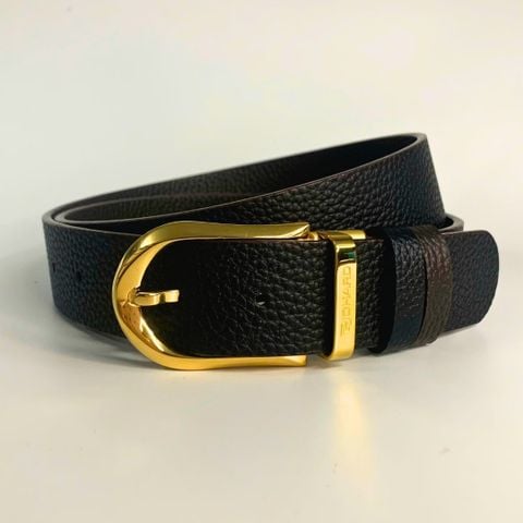 Dây lưng nam da bò 3.4 cm khóa kim Richard RC039AKV