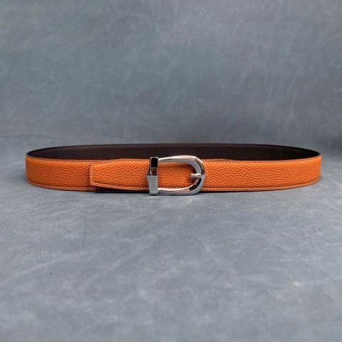 Dây lưng da bò bản nhỏ 3.2cm – Chuẩn đồ công sở