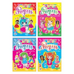 Bóc Dán Hình Thông Minh - Sticker Little Princess (Cuốn lẻ)