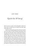 Quyền Lực Hướng Thiện - Tạo Ra Thay Đổi Tích Cực Cho Cuộc Đời, Công Việc Và Thế Giới