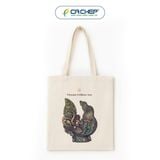 Túi canvas Vietnam Folklore Arts (Tùy chọn)