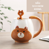 Ly cốc sứ - Động vật