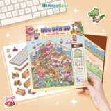 Bóc Dán 3D (Cuốn lẻ)