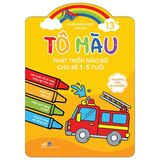 Tô Màu Phát Triển Não Bộ Cho Bé 1-5 Tuổi (Cuốn Lẻ)