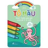 Tô Màu Phát Triển Não Bộ Cho Bé 1-5 Tuổi (Cuốn Lẻ)