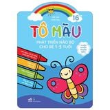 Tô Màu Phát Triển Não Bộ Cho Bé 1-5 Tuổi (Cuốn Lẻ)