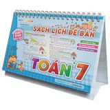 Sách Lịch Để Bàn - Tra Cứu Nhanh Kiến Thức Hàng Ngày - Toán 7